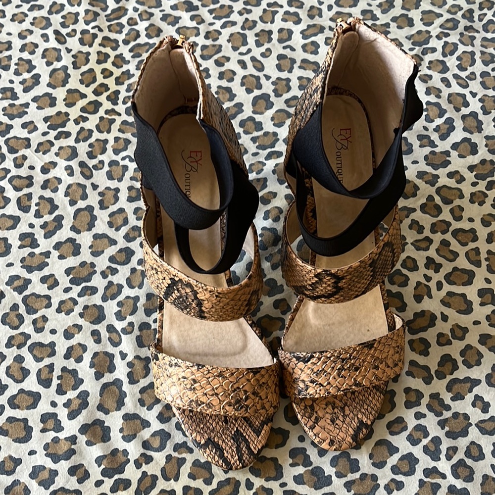 Snakeskin Sandals